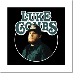 Luke Combs // Country Singer Vintage // Posters and Art